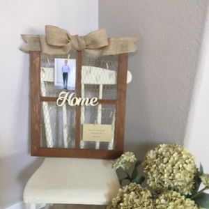Farmhouse style picture/note frame